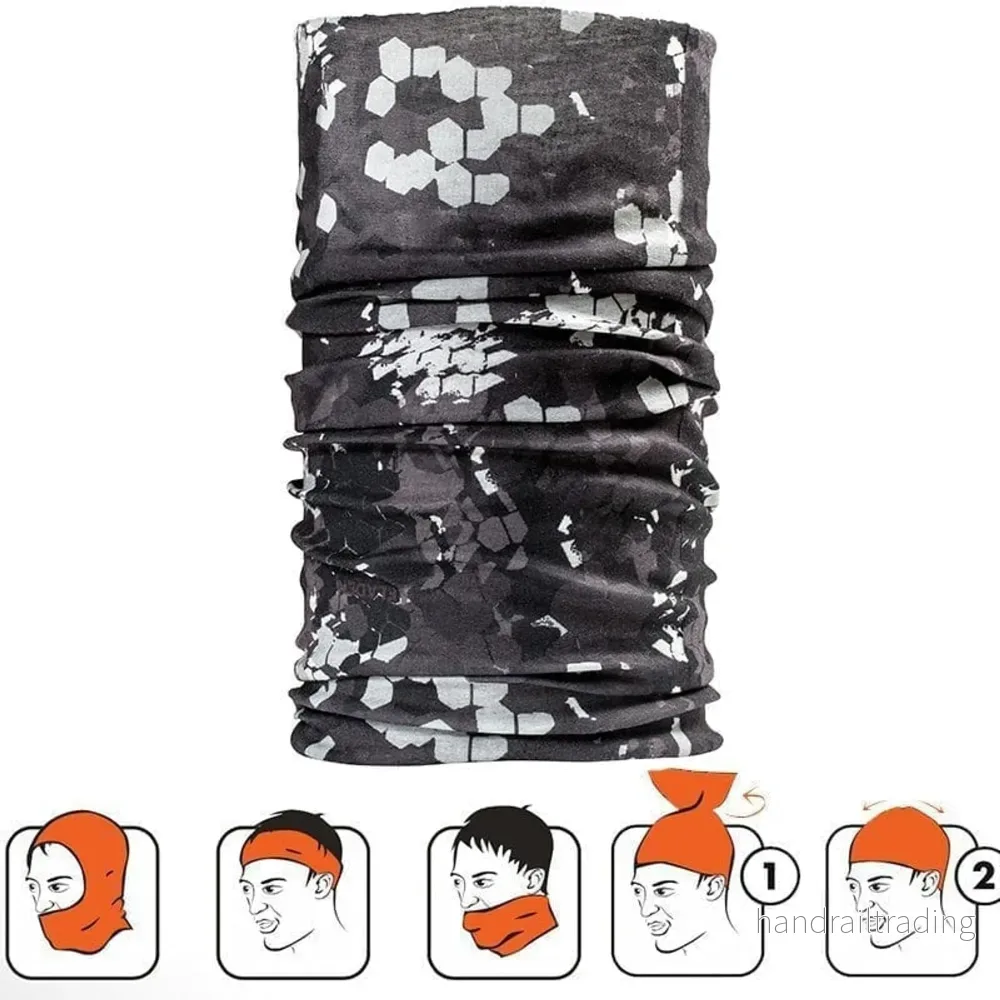 Multiscarf Pixel Camo svart