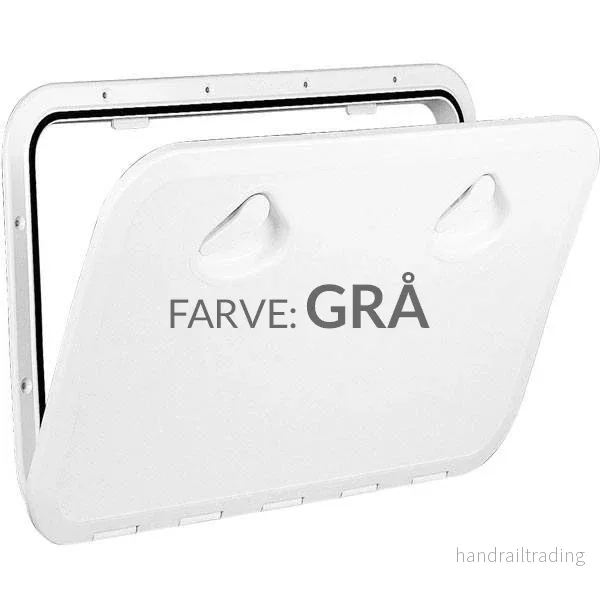 Nuova rade topline grå 315x440mm – hålmått 243x363mm