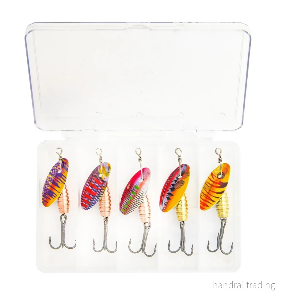 Multi catch spinner6g 60mm 5pcs pack