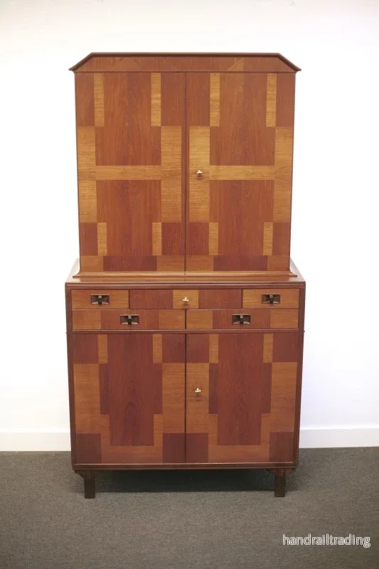 Carl Malmsten – Middle Kingdom, intarsia cabinet Carl Malmsten – Middle Kingdom, intarsia cabinet