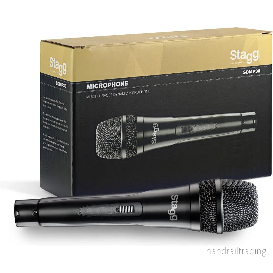 SDMP30 Dyn Mic Plast+Cbl Xlr/Plug SDMP30 Dyn Mic Plast+Cbl Xlr/Plug