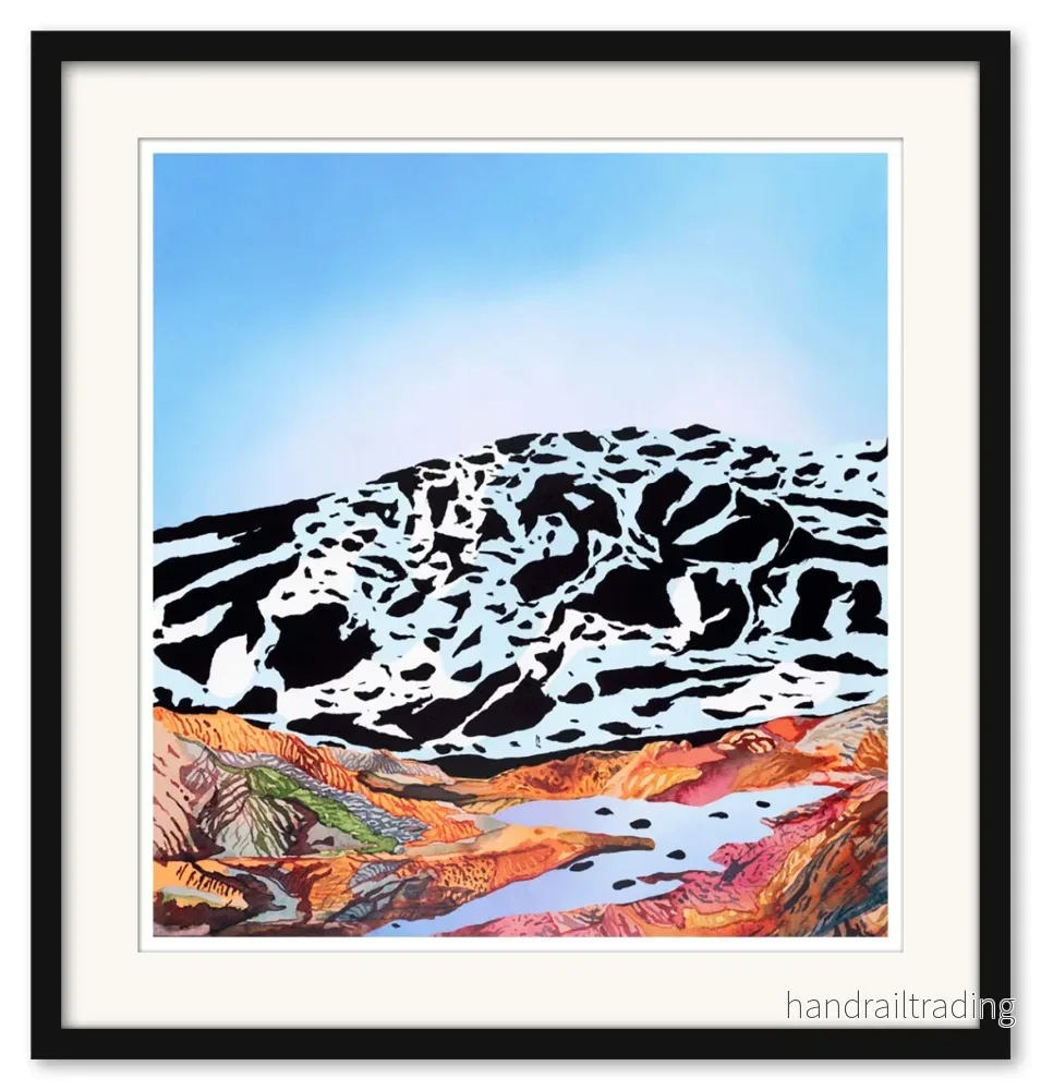 Roger Metto - Dalmatian mountain, sikscreen - Bild 2