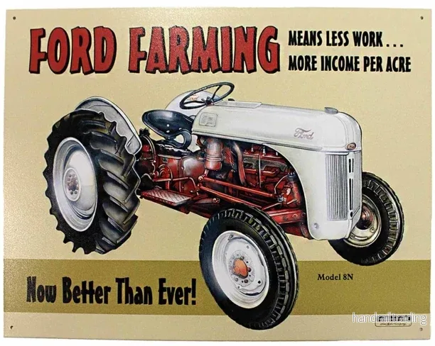 Ford Farming Skylt Ford Farming Skylt