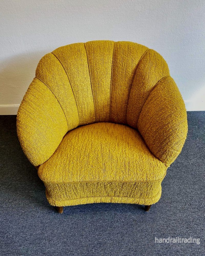 Set of 2 club chairs attributed to Carl-Johan Boman Finland - Bild 3