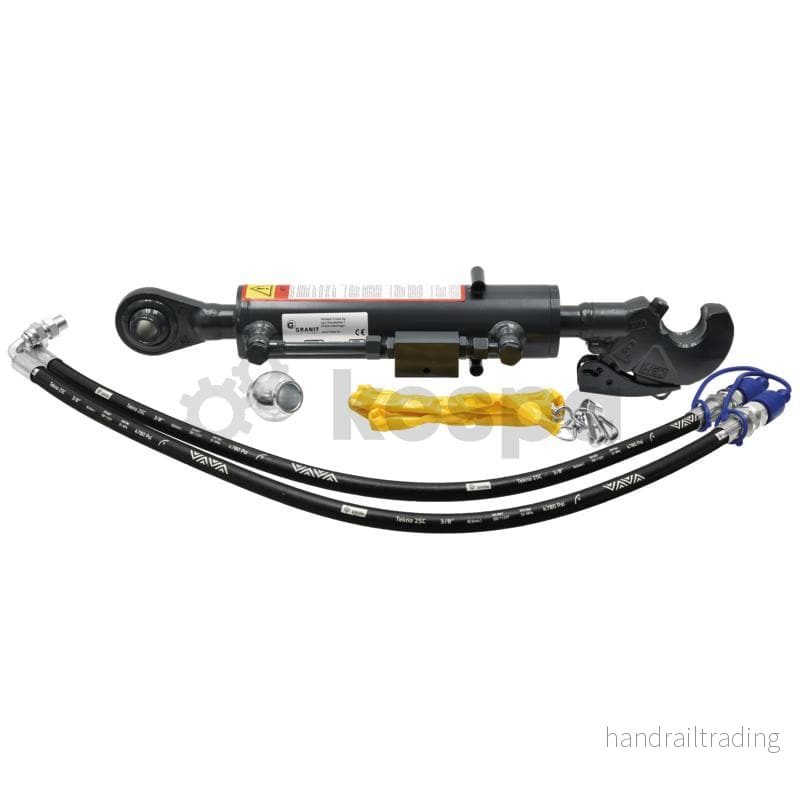 Hydraulisk toppstång kat 2 med kula och fångsthake 640-920 mm