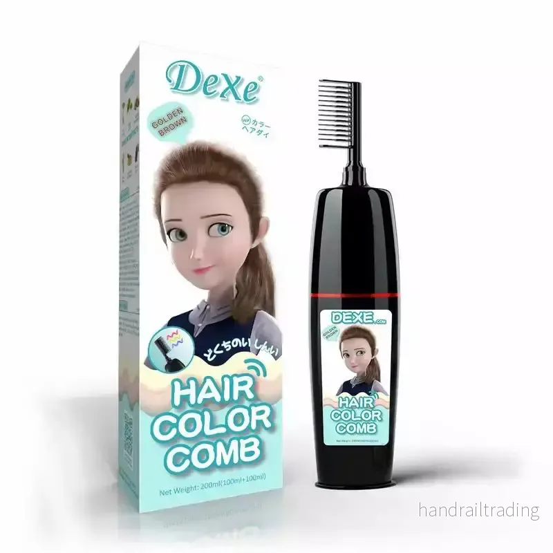 Dexe Color Shampoo – Golden Brown