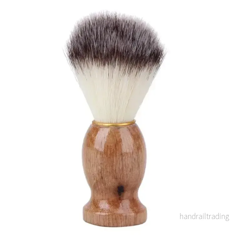 Razor Brush med trähandtag