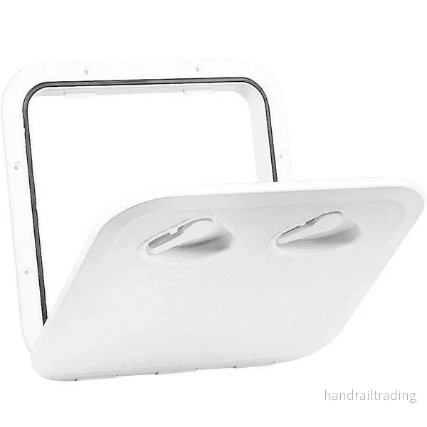 Nuova rade topline lucka vit 370x375mm – hålmått 300x300mm