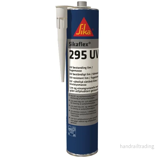 Sikaflex 295uv 300ml svart