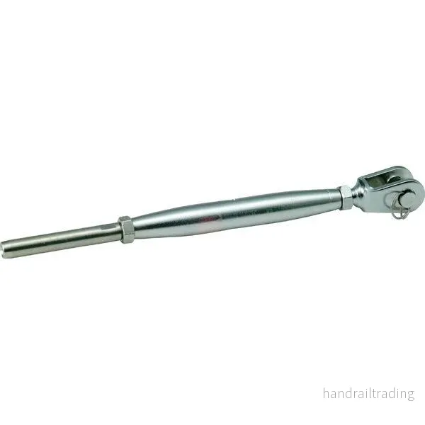 Vantskruv gaffel/terminal 6 mm