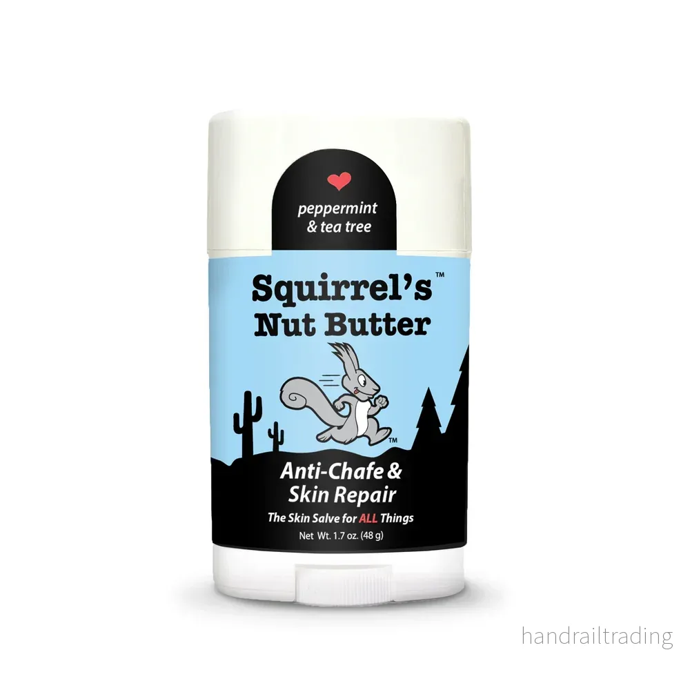 Squirrel’s Nut Butter Anti Chafe Stick – Pepparmynta & Tea Tree Squirrel’s Nut Butter Anti Chafe Stick – Pepparmynta & Tea Tree