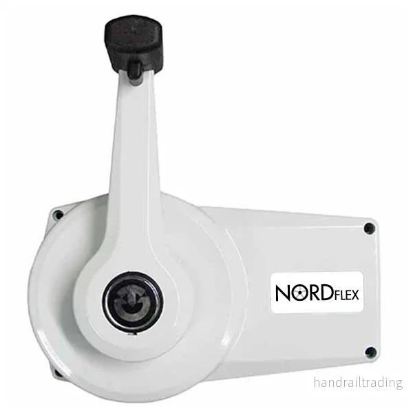 Nordflex reglagebox vit enkelhandtag med lås Nordflex reglagebox vit enkelhandtag med lås