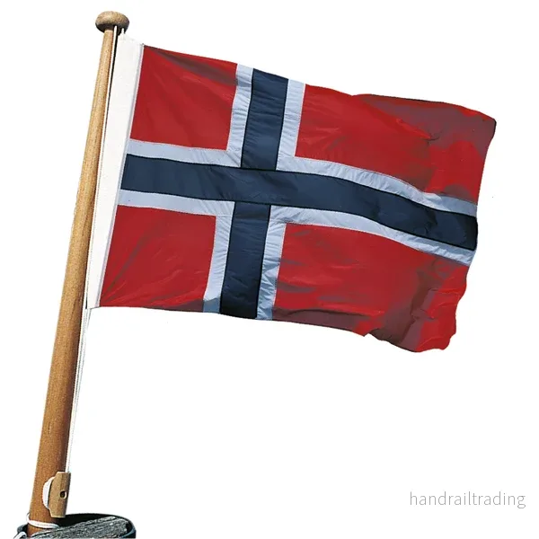 Båtflagga Norge, 50×36 cm