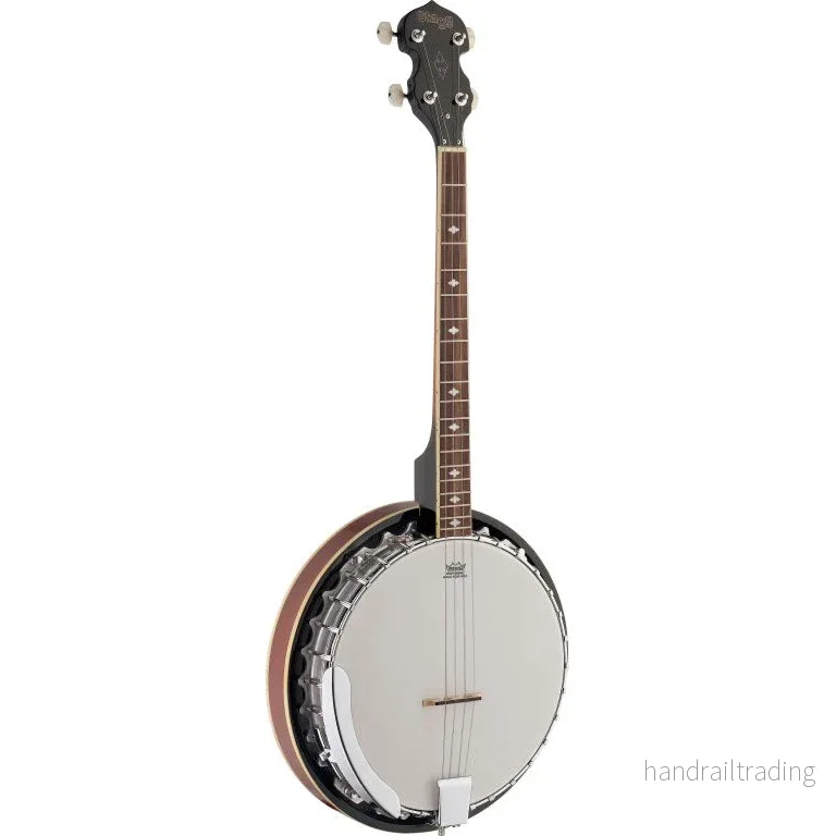 BJM304DL 4-Str Banjo-30 Hooks-Metal Pot