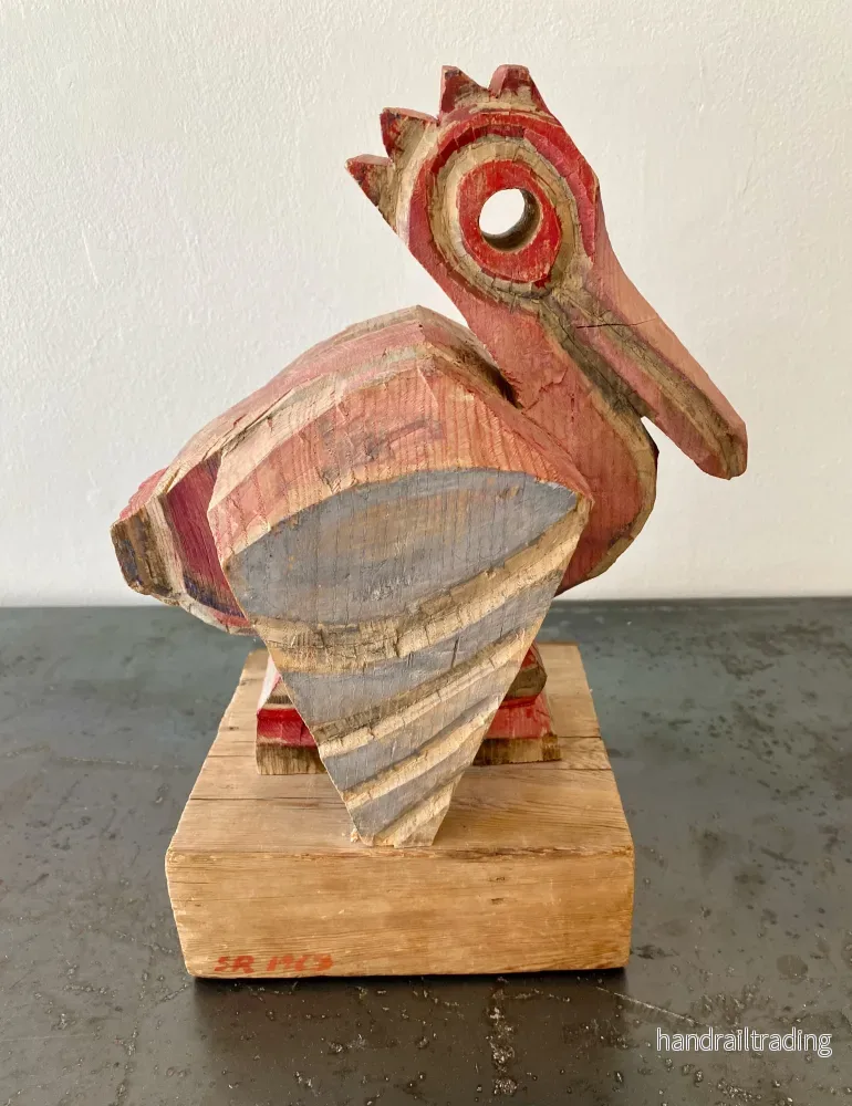 Staffan Roswall - Pelikan (träskulptur) - Bild 3