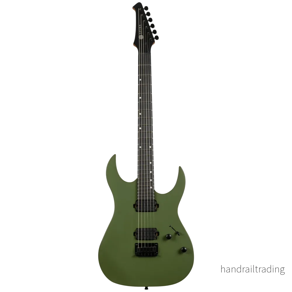 Spira Guitars S-400 Satin Dark green