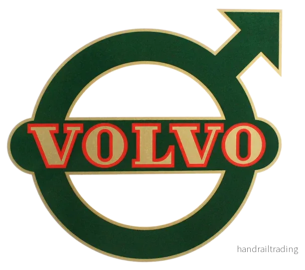 Dekal Volvo BM till Bakskärm STOR (Glasskåpet)