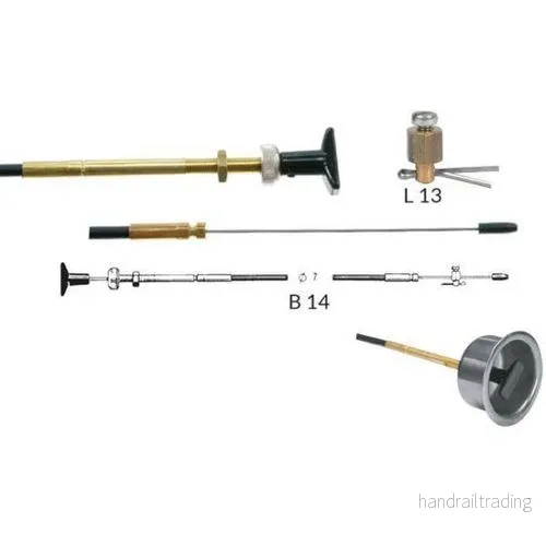 Ultraflex Stoppkabel 18 fot