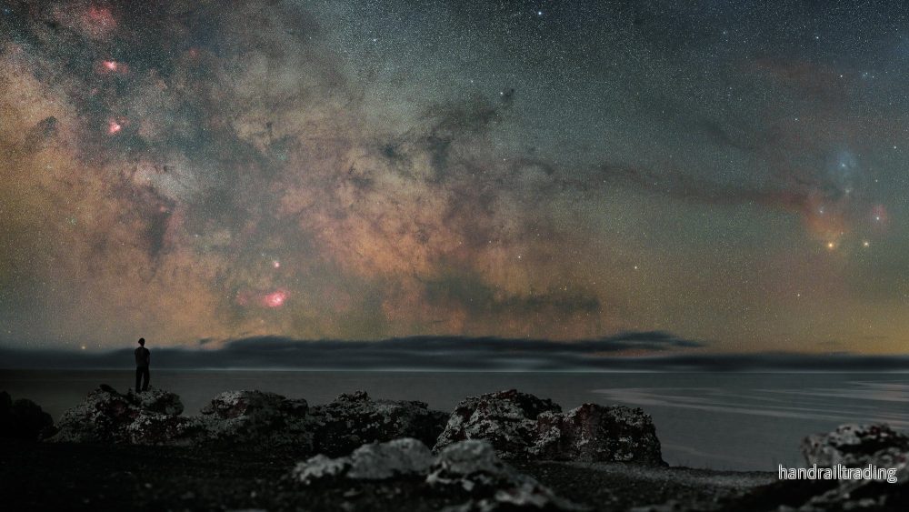 Carl Bergstrand - Lagoon nebula (Lagun-Nebulosan), Fine Art Print