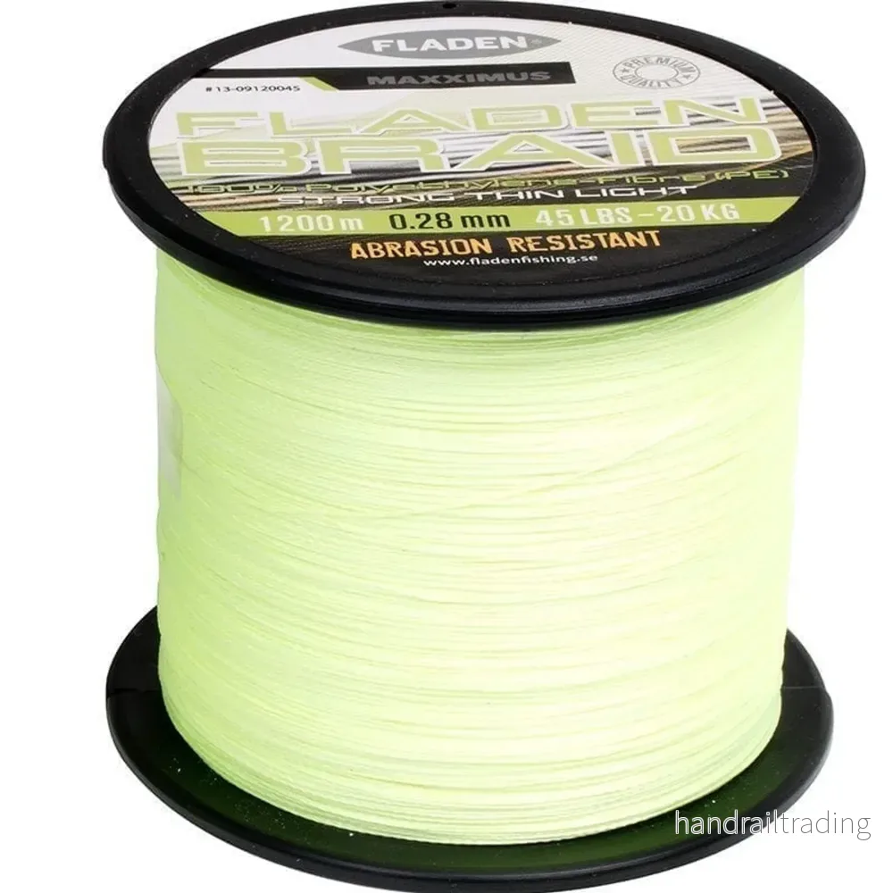 Maxximus Yellow PE braid 1200m