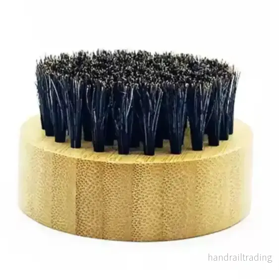 Rund Skäggborste i Trä
