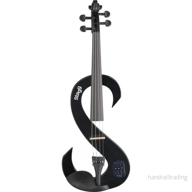 EVN4/4BK Elec.Vln&Hdphone+Softcase/Blck
