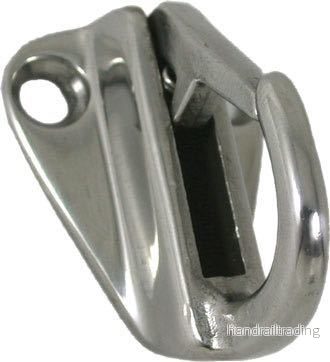 Fenderkrok med lås RF stål 42 x 29mm Fenderkrok med lås RF stål 42 x 29mm