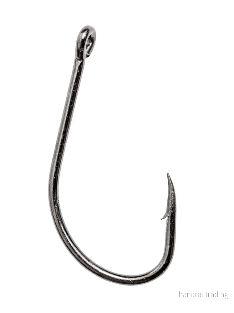 Maxximus black nickel short shank single hook