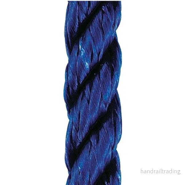 1852 Förtöjning 3-slagen navy P.P. Ø10 mm 10 m 1852 Förtöjning 3-slagen navy P.P. Ø10 mm 10 m