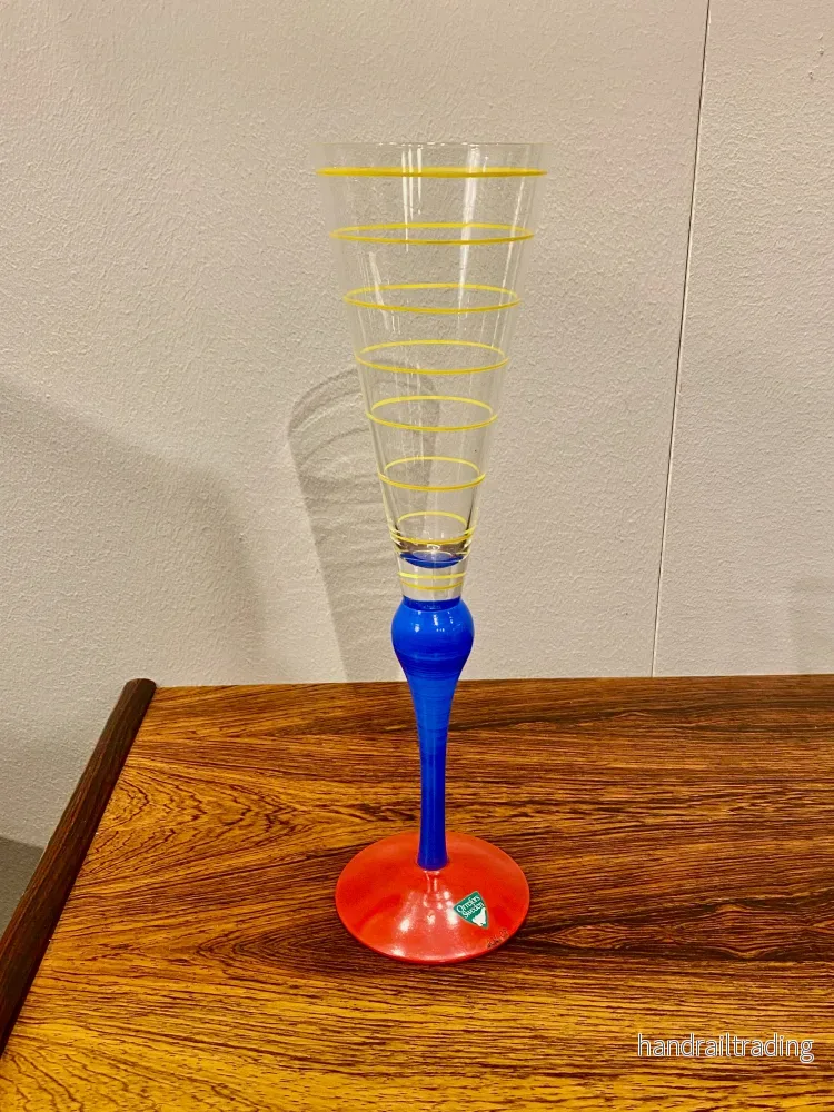Anne Nilsson – Clown, champagneglas for Orrefors Anne Nilsson – Clown, champagneglas for Orrefors