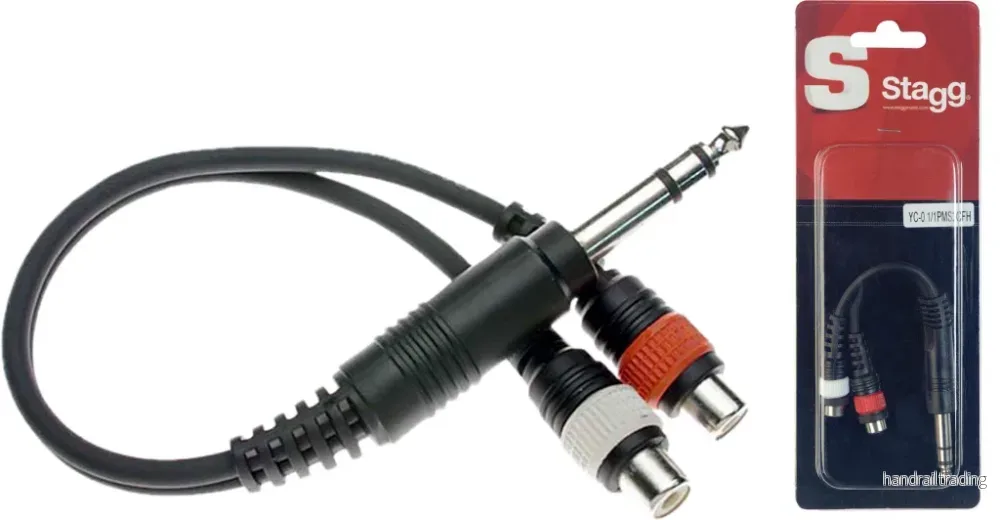 YC-01/1PMS2CFH 1 Jck Stereo M/2X Rca F-0,1Mt YC-01/1PMS2CFH 1 Jck Stereo M/2X Rca F-0,1Mt